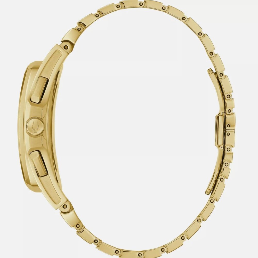 Bulova Gold Curv 42mm Watch New - Picture 2 of 4